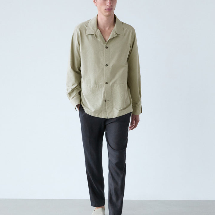 Moudda Massimo Dutti - Pantalon 100 % lin sophistiqué fuselé - Tunisie 7