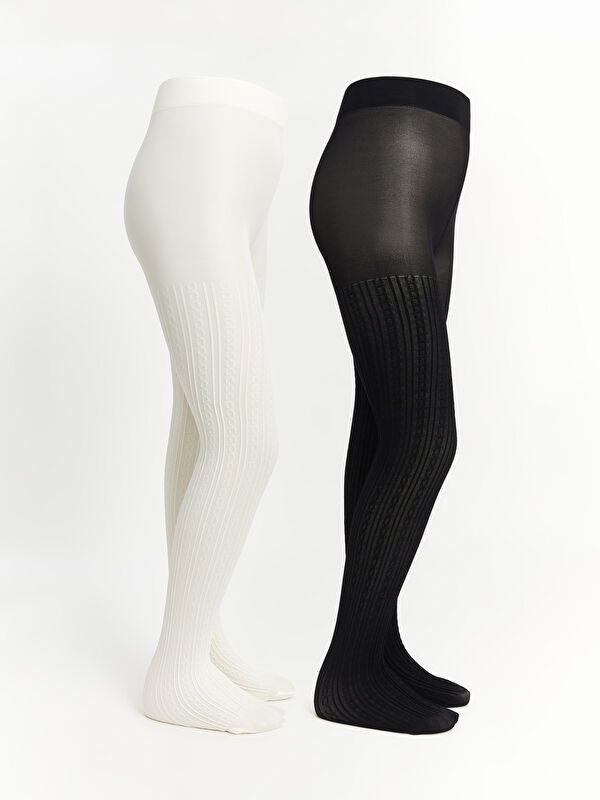 Moudda LC Waikiki - Collants fins Fille Ecru - Tunisie 1