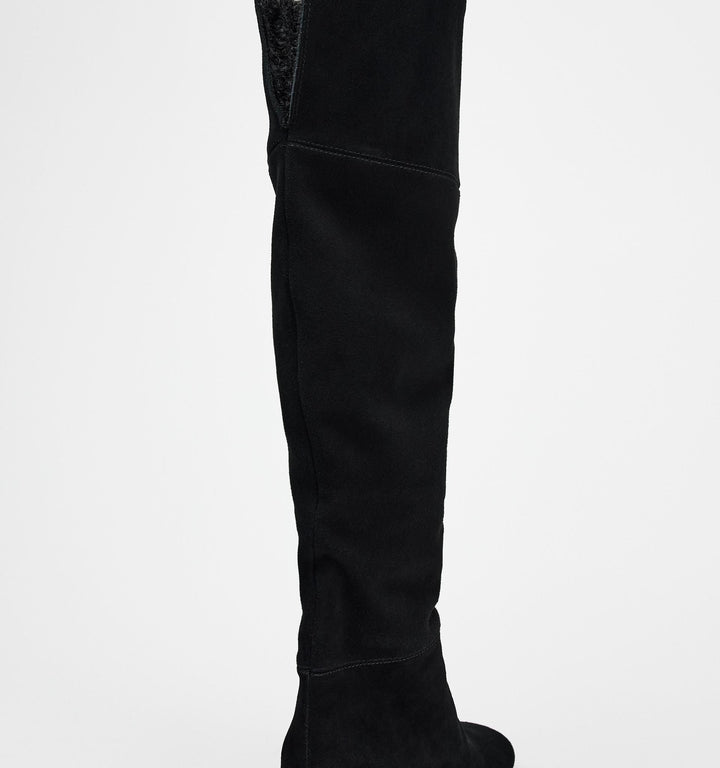 Moudda ZARA - Botte talon daim fausse fourrure revers - Tunisie 3