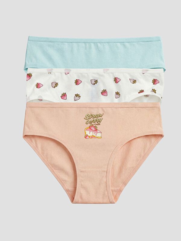 Moudda LC Waikiki - sous-vêtement (slip) en jersey pour Fille couleur  Rose clair - Tunisie 2
