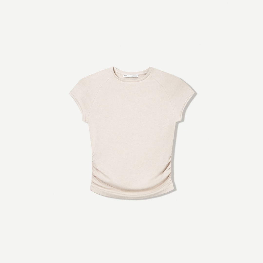 Moudda BERSHKA - T-Shirt - Fronce Latérale - Tunisie 1