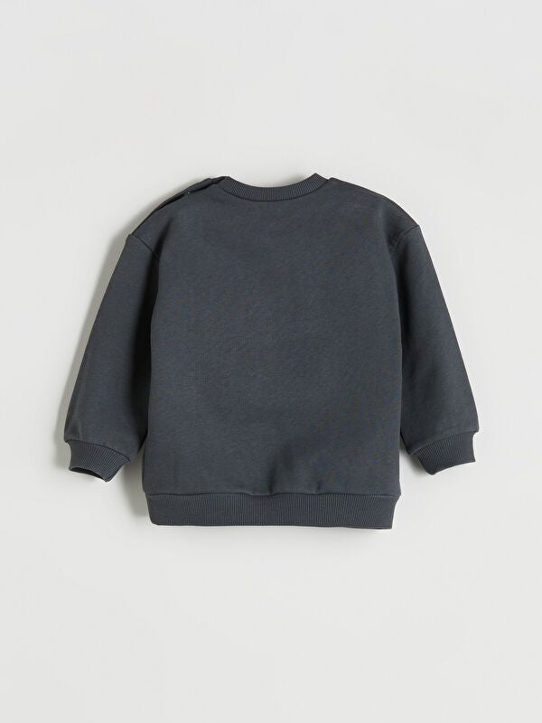 Moudda LC Waikiki - Ensemble manches courtes en jersey couleur Gris foncé pour garçons - Tunisie 4