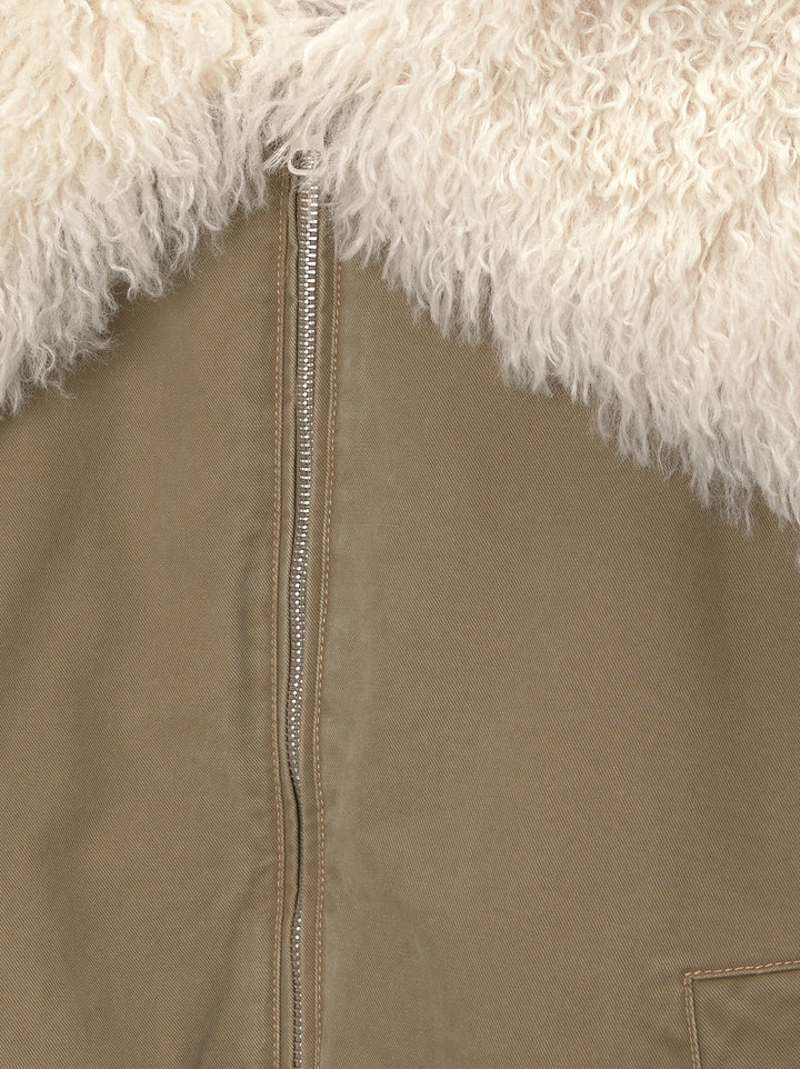 Moudda PULL & BEAR - Veste Bomber Poil Bouclé Col - Tunisie 3