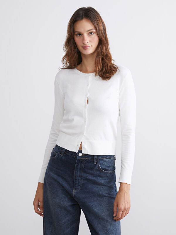 Moudda LC Waikiki - Cardigan tricot cv fin pour Femmes - Tunisie 1