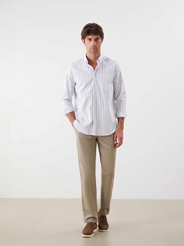 Moudda LC Waikiki - Chemise tissée à manches longues pour Hommes - Tunisie 2