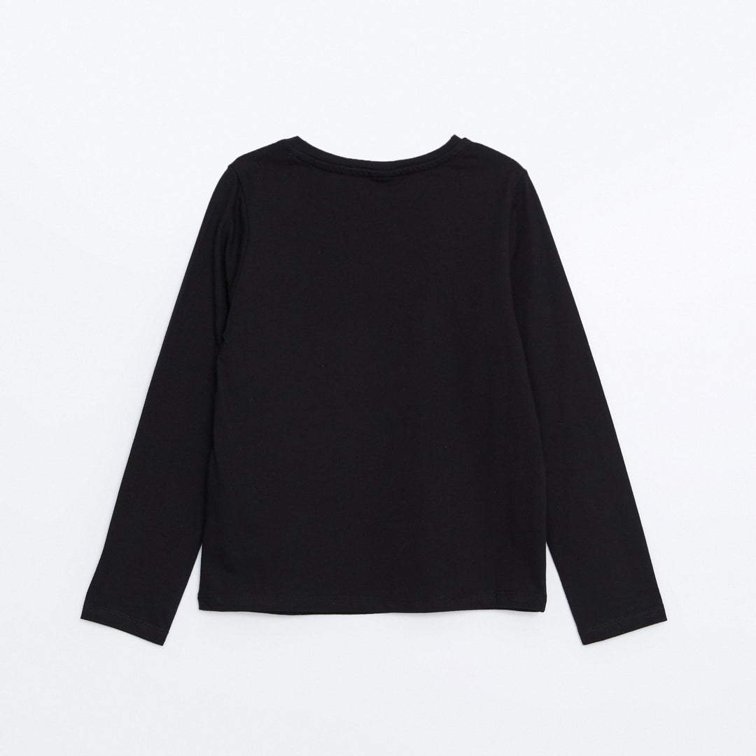 Moudda LC Waikiki - Body en jersey manches longues Fille Noir - Tunisie 3