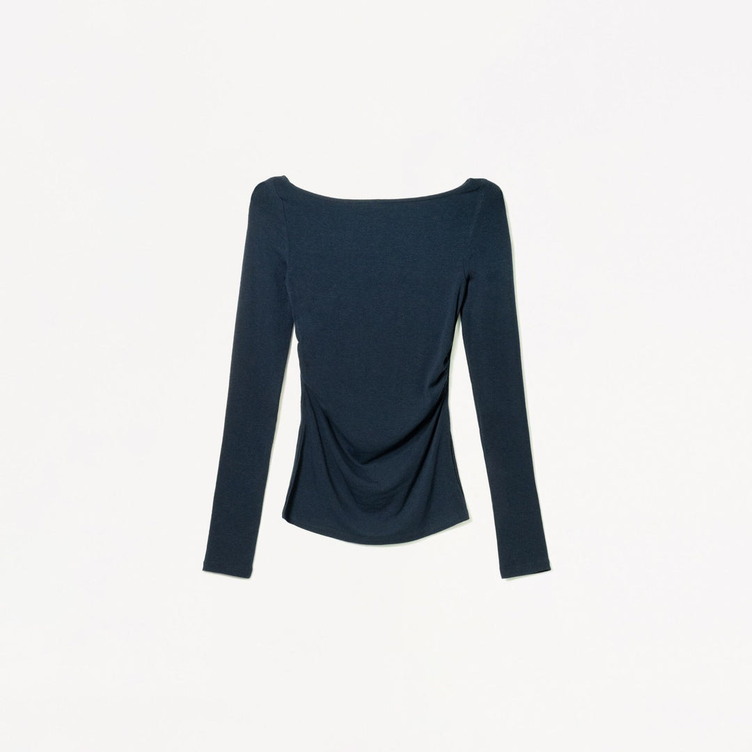 Moudda BERSHKA - T-Shirt - Maille Coupée & Fronces - Tunisie 1