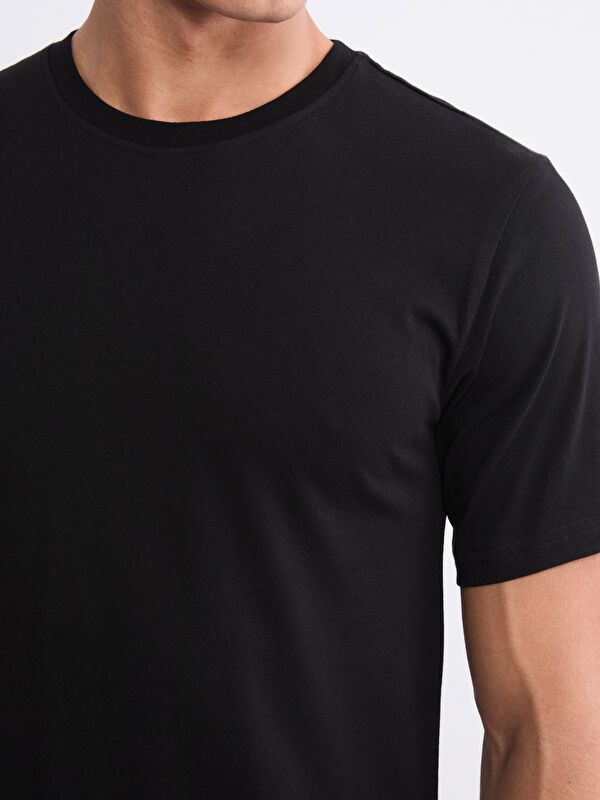 Moudda LC Waikiki - T-shirt basique col rond manches courtes en jersey pour Homme - Tunisie 3