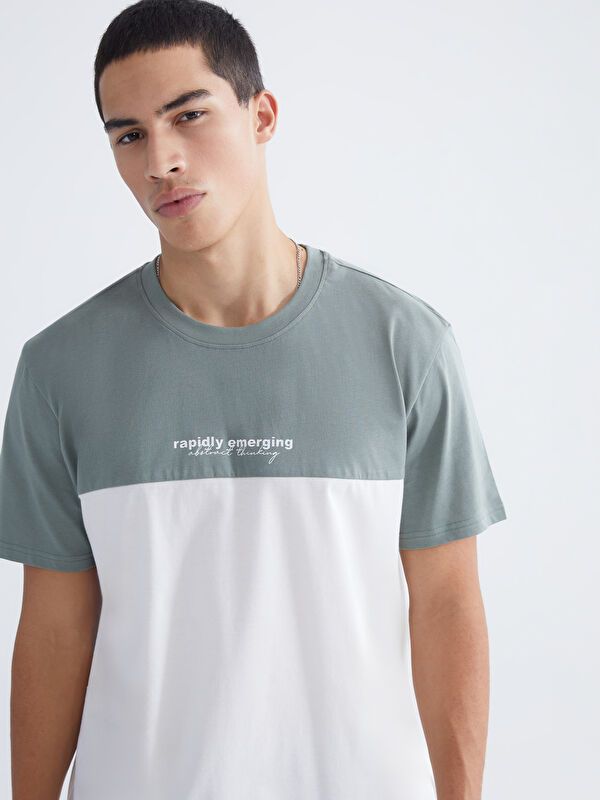 Moudda LC Waikiki - T-shirt imprimé manches courtes en jersey - Tunisie 1