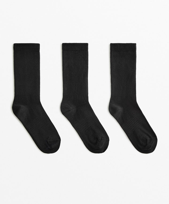 Moudda Oysho - Pack 3 Chaussettes Coton Classic Sport - Tunisie 1