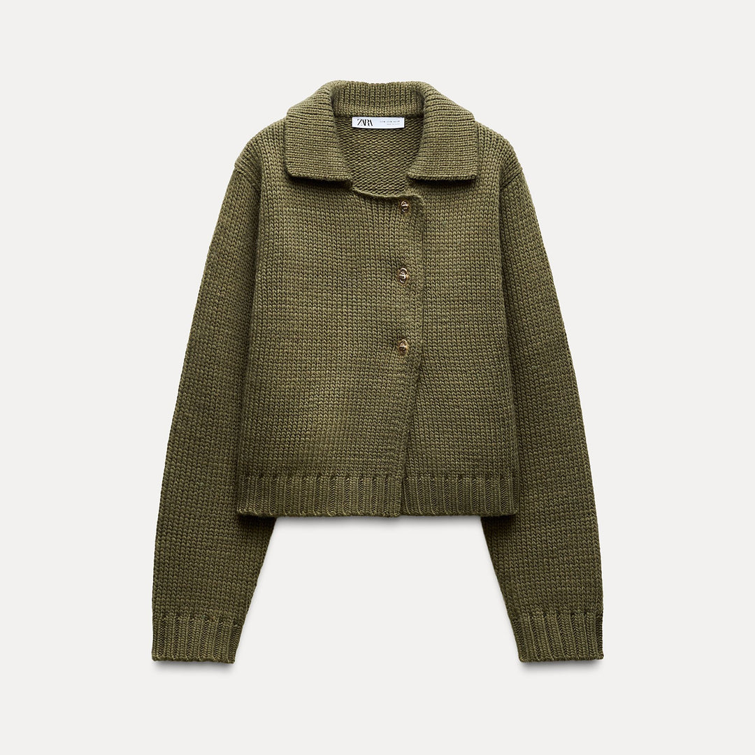 Moudda ZARA - Set veste col polo fermeture fantaisie - Tunisie 1