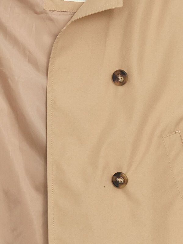 Moudda LC Waikiki - Manteau synthétique léger Fille Beige foncé - Tunisie 3