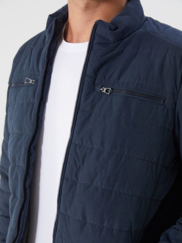 Moudda LC Waikiki - Manteau d'hiver couleur Bleu marine pour hommes - Tunisie 3