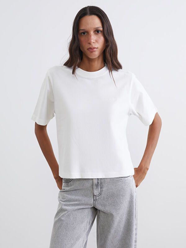 Moudda LC Waikiki - Body basique manches courtes en jersey pour Femme - Tunisie 1