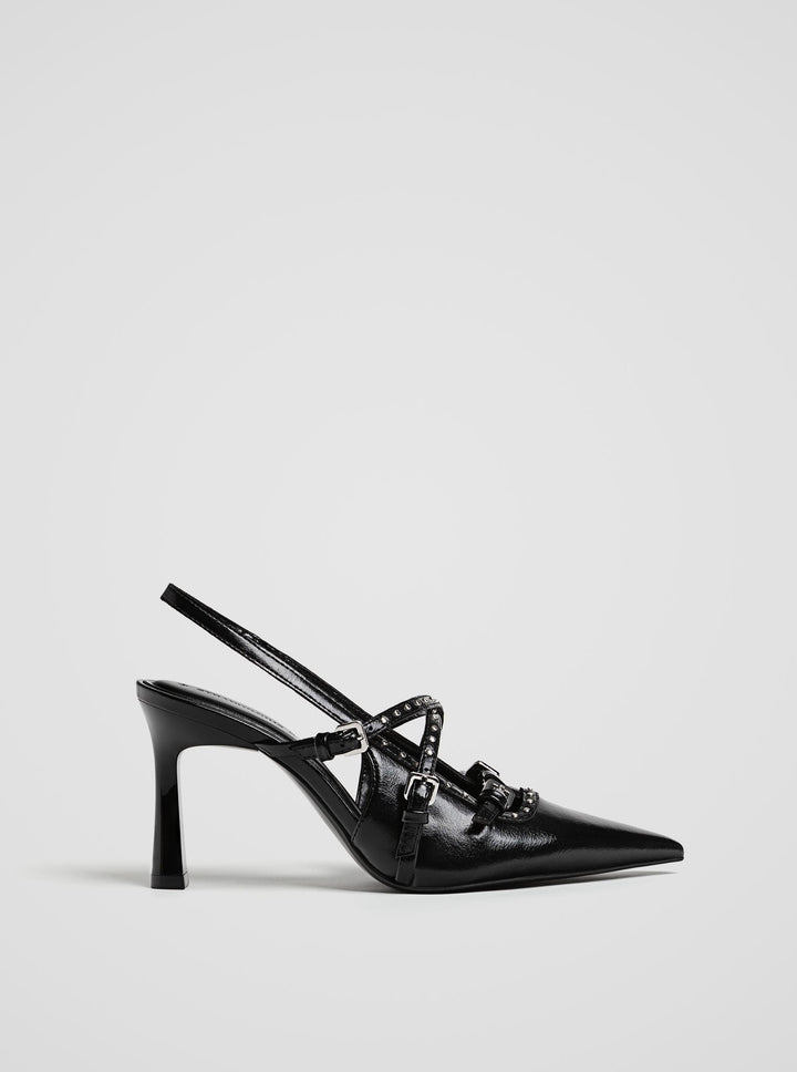 Moudda STRADIVARIUS - Chaussures à Talon avec Clous - Tunisie 1