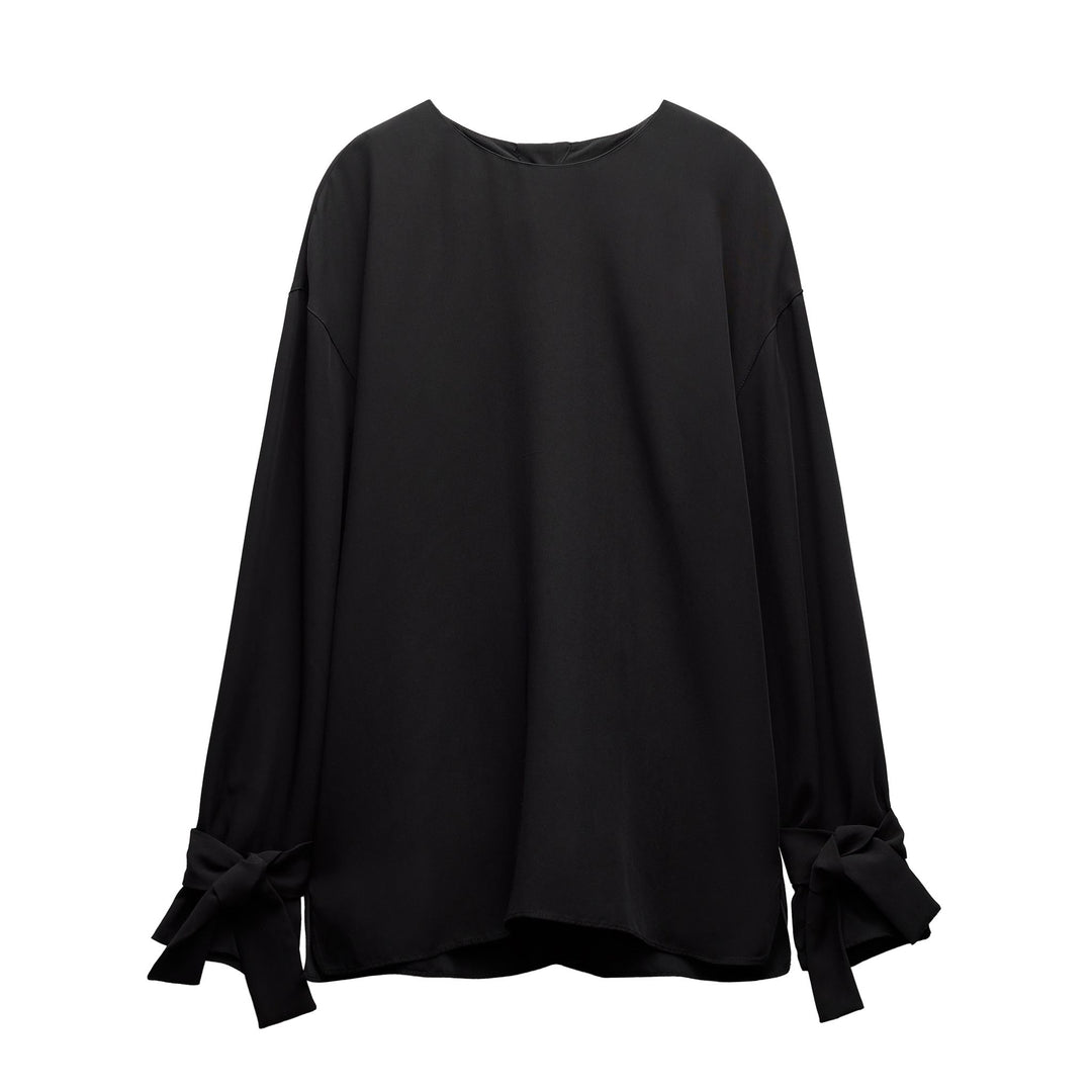 Moudda ZARA - Chemise tencel détail passant poignet et boutons dos - Tunisie 3