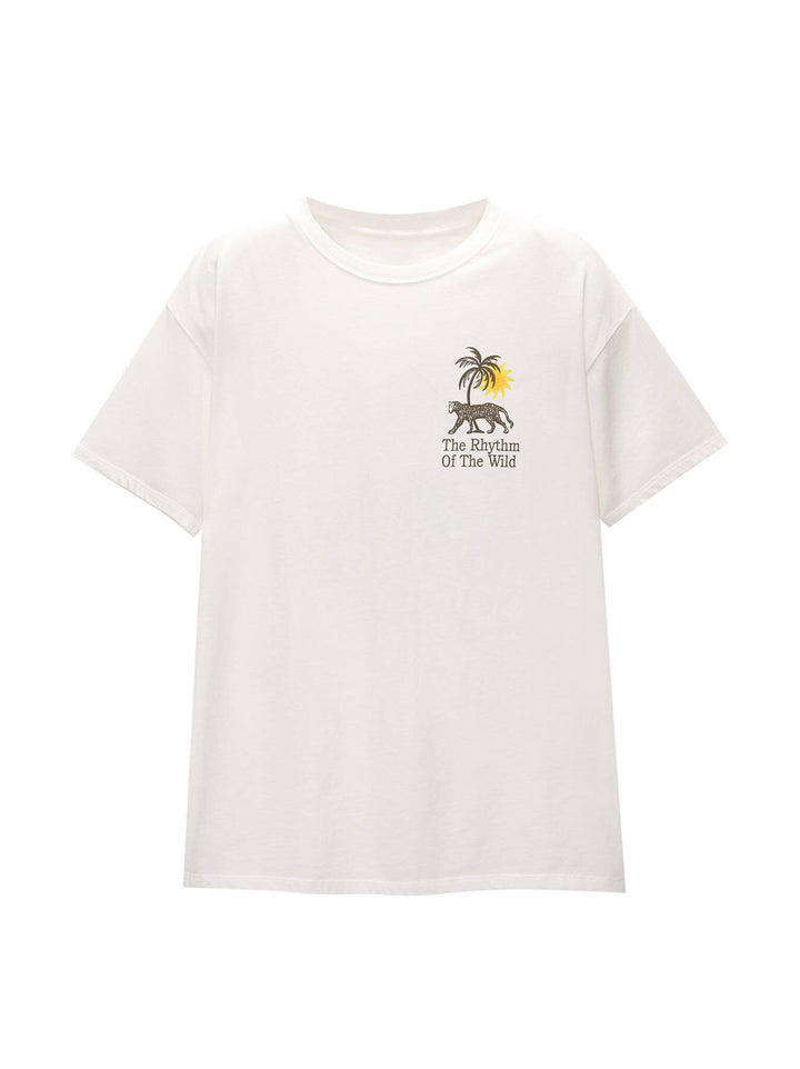 Moudda PULL & BEAR - Body Graphique Léopard - Tunisie 2