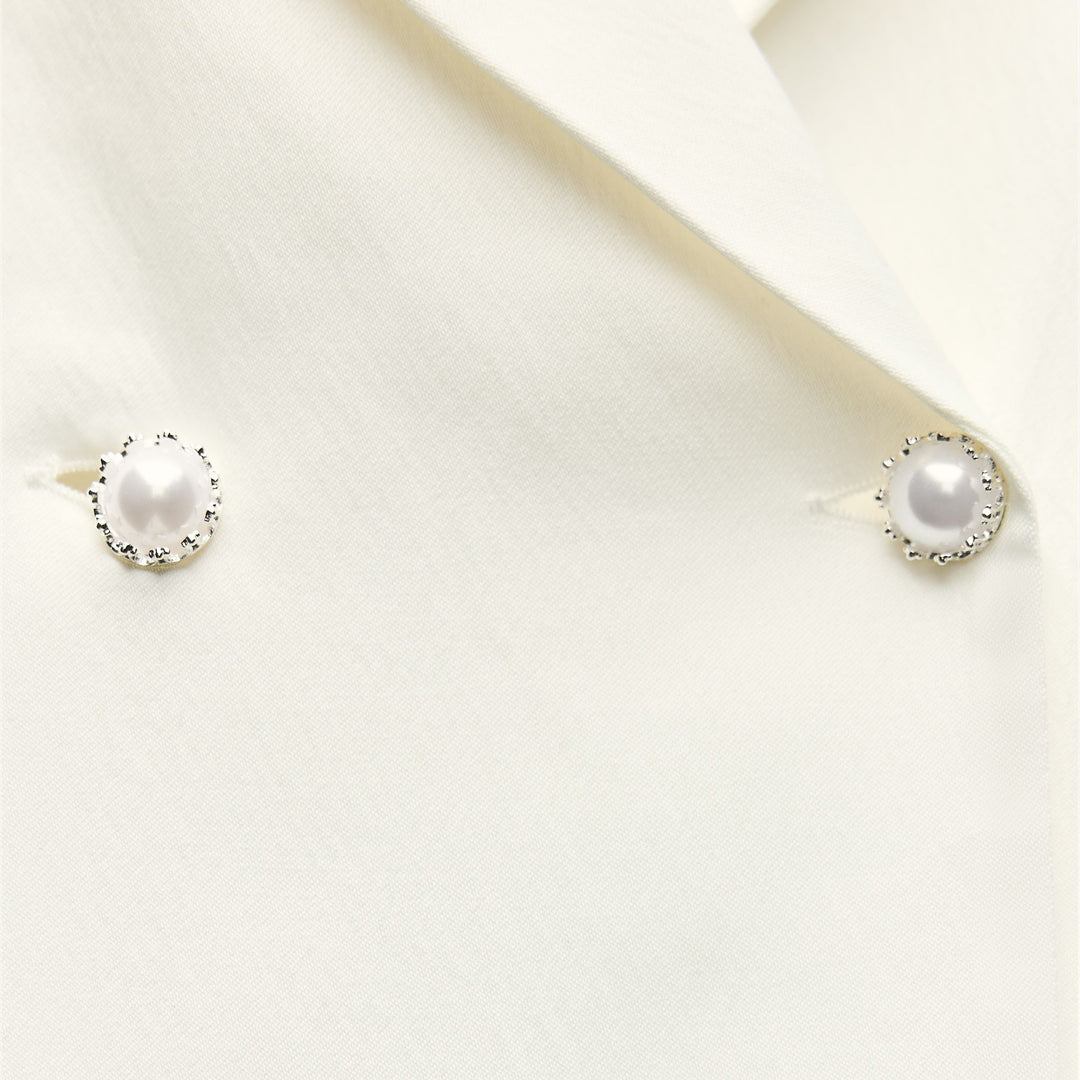 Moudda ZARA - Combinaison combinée chemise satin détail bouton strass - Tunisie 4