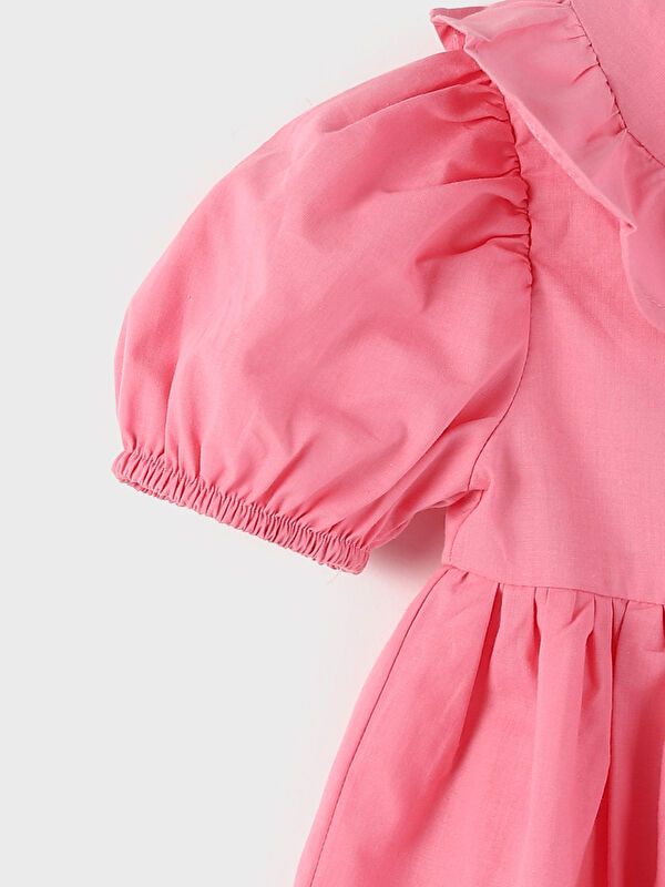 Moudda LC Waikiki - Robe manches courtes en tissu pour Fille - Tunisie 3