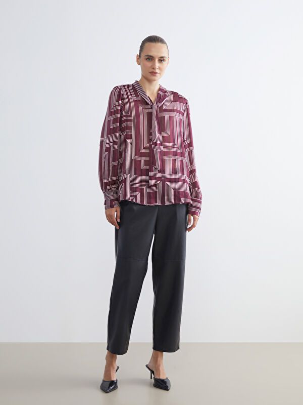 Moudda LC Waikiki - Pantalon tissé moyen Femme Noir - Tunisie 1