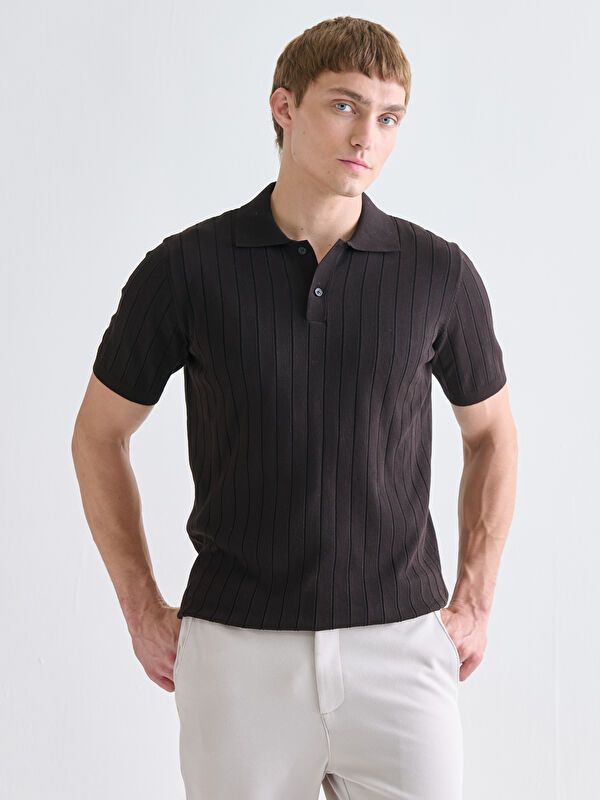 Moudda LC Waikiki - Pull tricot à manches courtes pour Hommes - Tunisie 1