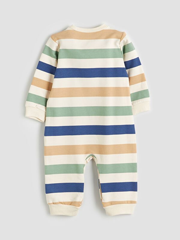 Moudda LC Waikiki - Salopette bébé en jersey manches longues Garçon Beige clair - Tunisie 2