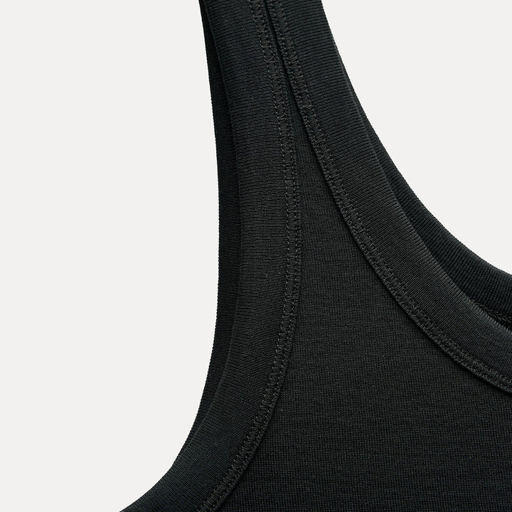 Moudda ZARA - T-shirt en Coton Mercerisé à Bretelles - Tunisie 4