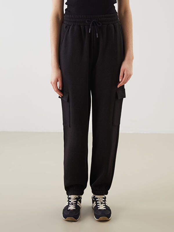 Moudda LC Waikiki - Pantalon en jersey Femme Noir - Tunisie 2