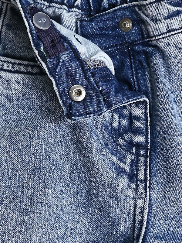 Moudda LC Waikiki - Pantalon tissé en denim Fille Rodéo mid indigo - Tunisie 4