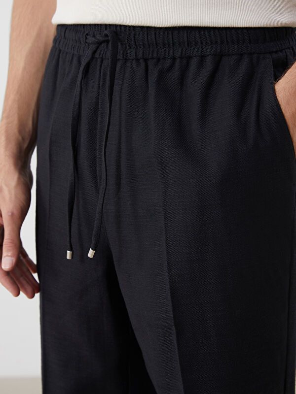 Moudda LC Waikiki - Pantalon tissé moyen Homme Noir - Tunisie 3