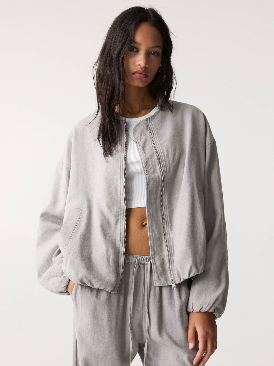Moudda PULL & BEAR - Bomber Lin/Viscose (Pays Arabes) - Tunisie 2