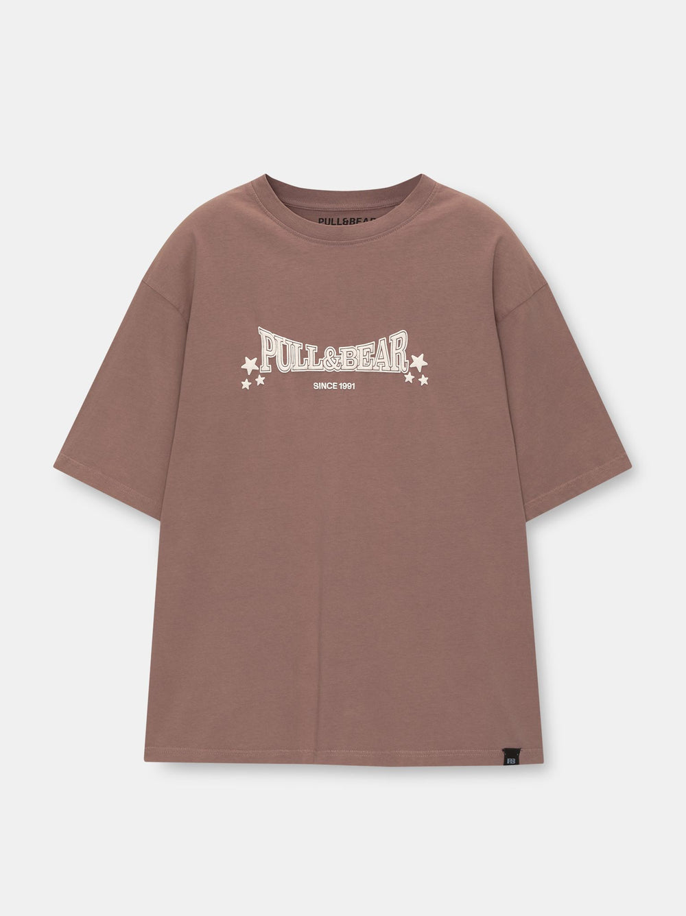 Moudda PULL & BEAR - T-Shirt Demi-Manches Logo Pull&Bear Stars Lavé - Tunisie 2