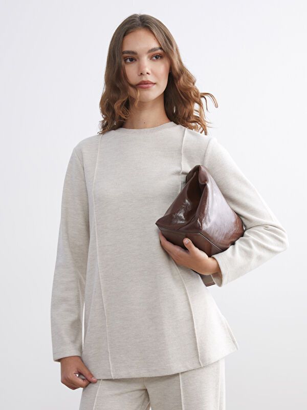 Moudda LC Waikiki - Tunique en jersey à manches longues pour Femmes - Tunisie 1