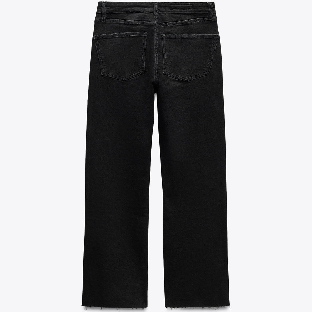 Moudda ZARA - Pantalon Flare Cropped - 5 Poches & Taille Haute - Tunisie 2
