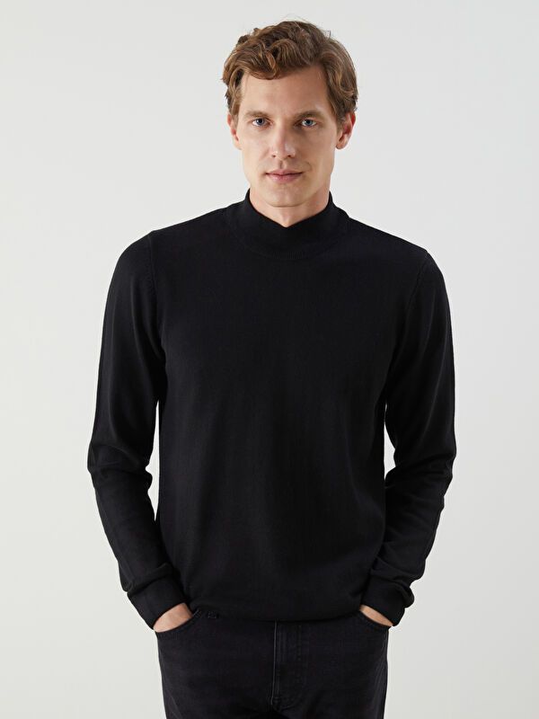 Moudda LC Waikiki - Pull en tricot Homme Noir - Tunisie 1