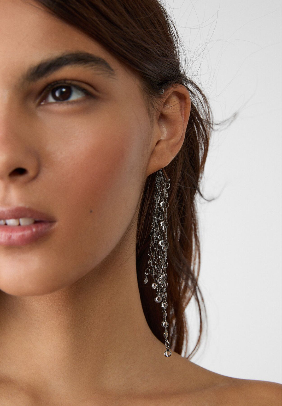 Moudda STRADIVARIUS - Boucle d'Oreille Ear Cuff Cascade - Tunisie 5