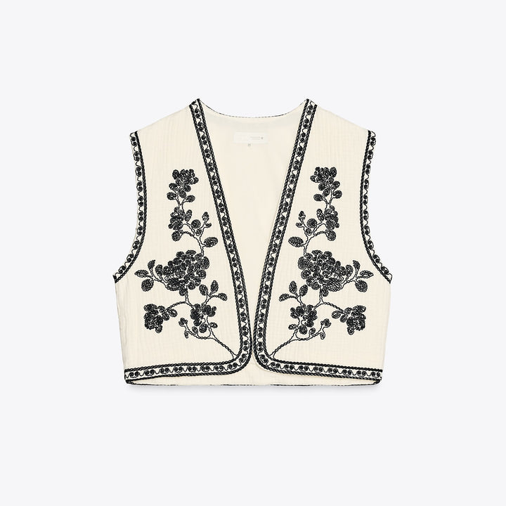 Moudda ZARA - Gilet - Broderies - Tunisie 1