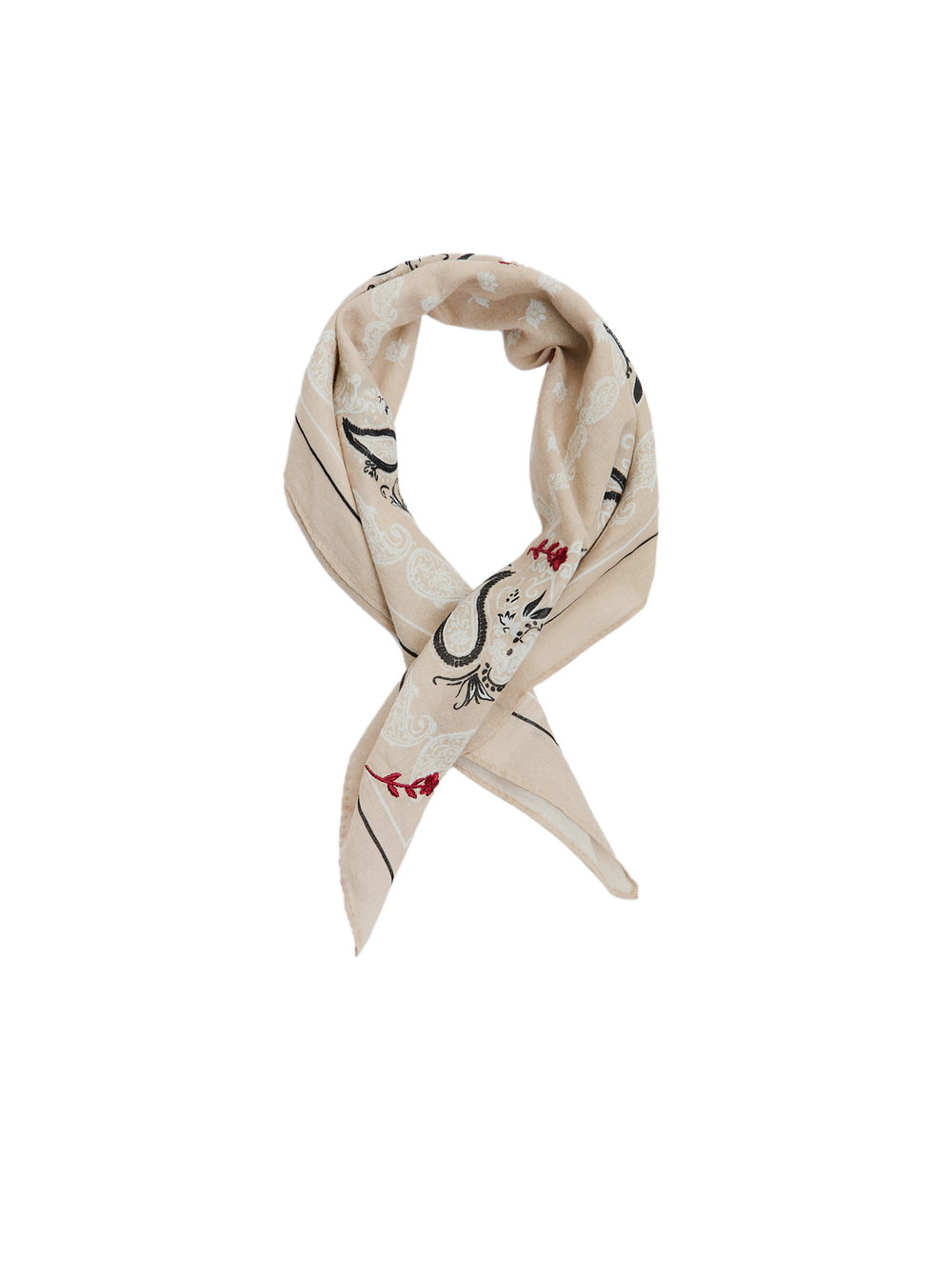 Moudda STRADIVARIUS - Bandana Brodé - Tunisie 2