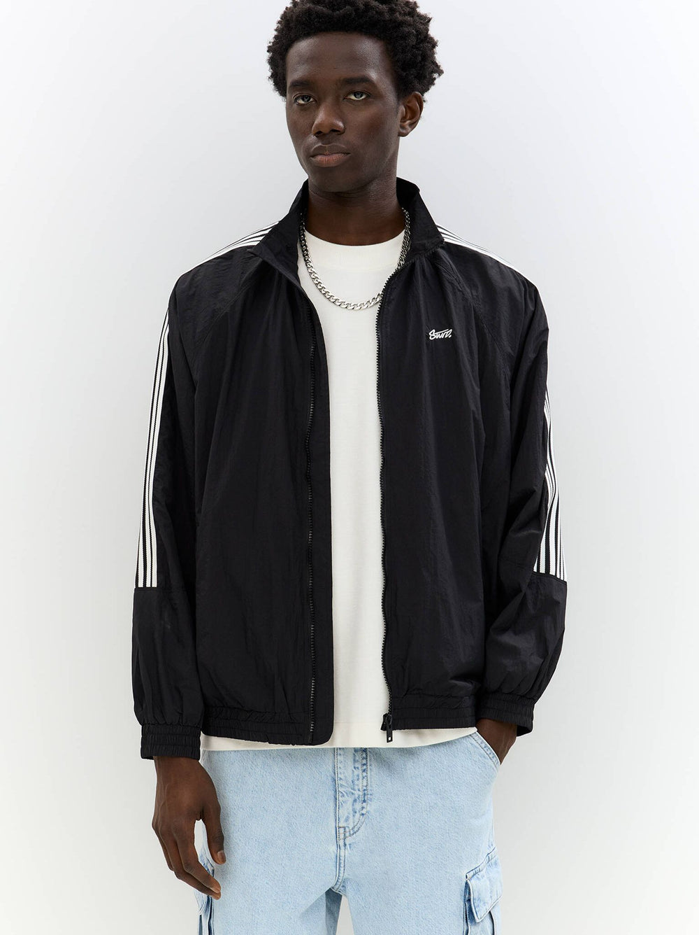 Moudda PULL & BEAR - K-way - 100% Nylon & Rayures - Tunisie 2