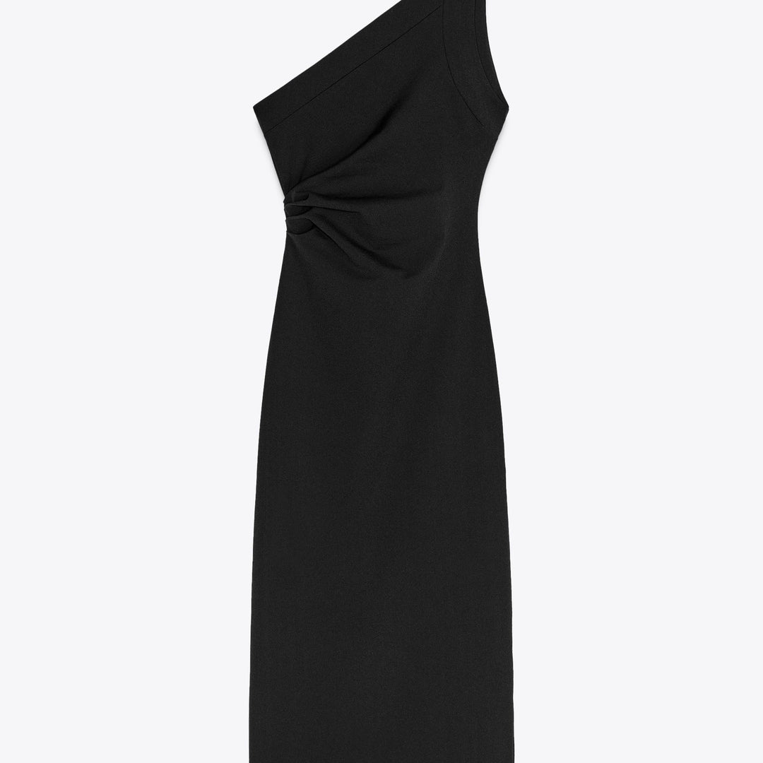 Moudda ZARA - Robe Midi Asymétrique - Structure & Fronces - Tunisie 1