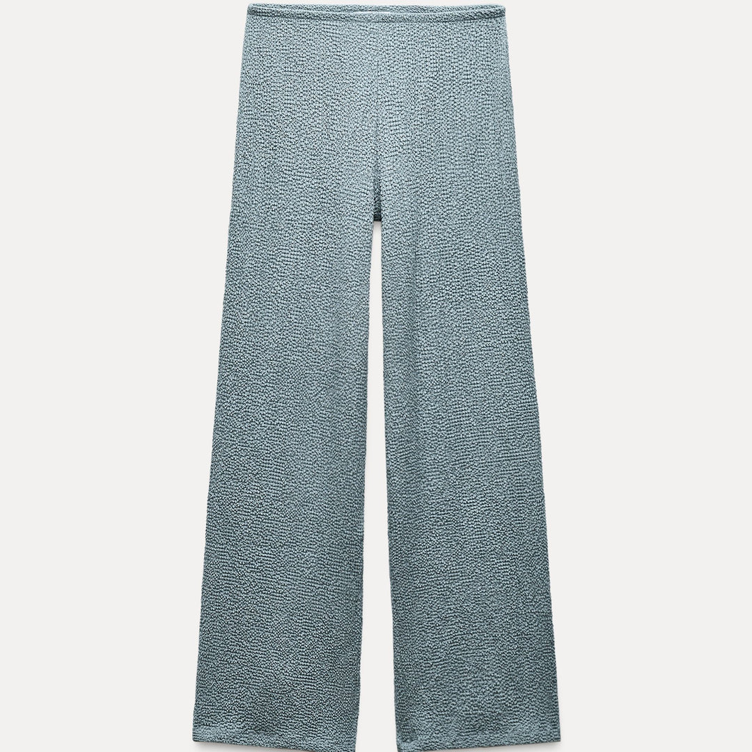 Moudda ZARA - Pantalon Droit Texturé (Ensemble) - Tunisie 1