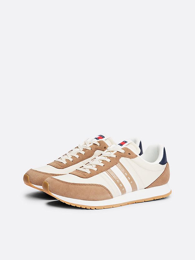 Moudda Tommy Hilfiger - Baskets Multitextures À Semelle Contrastée  - Tunisie 2