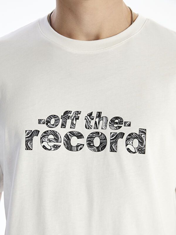 Moudda LC Waikiki - T-shirt en jersey imprimé à manches courtes pour Hommes - Tunisie 3