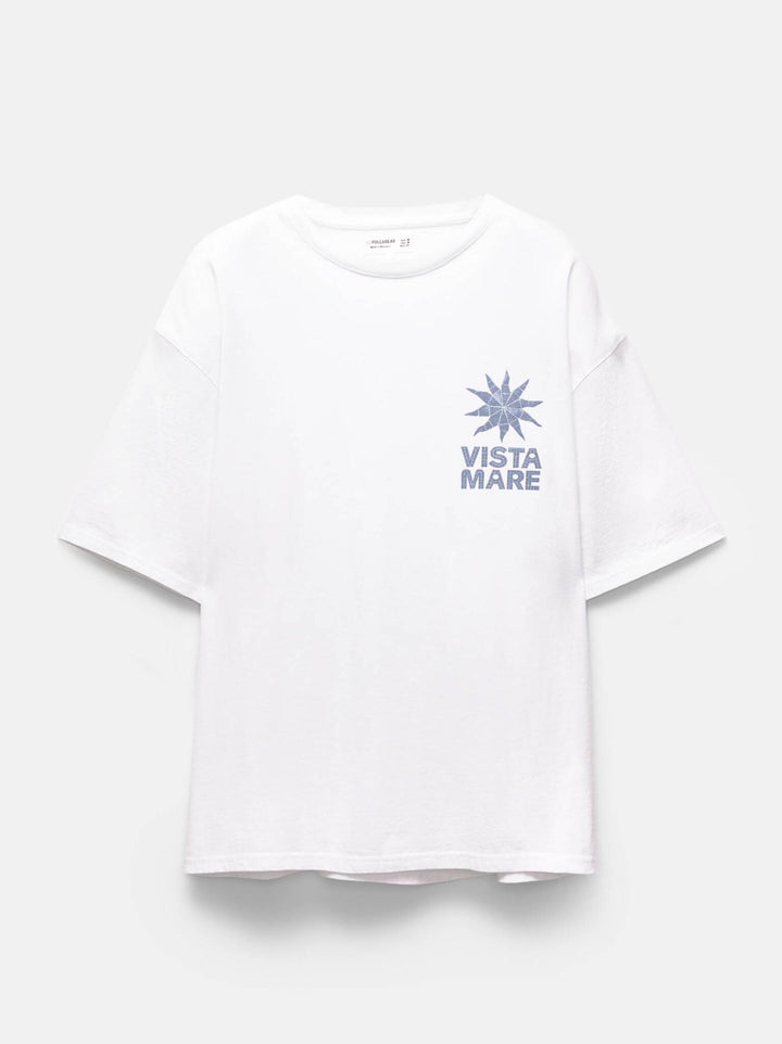 Moudda PULL & BEAR - T-Shirt Graphique - Hôtel Mosaïque - Tunisie 4