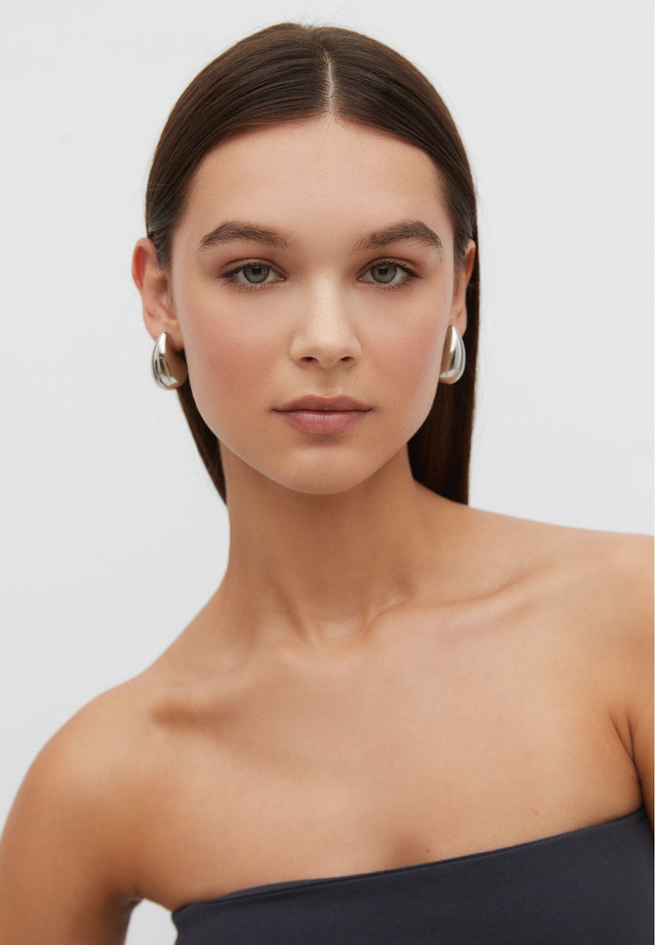 Moudda STRADIVARIUS - Boucles d'Oreilles Goutte - Tunisie 5