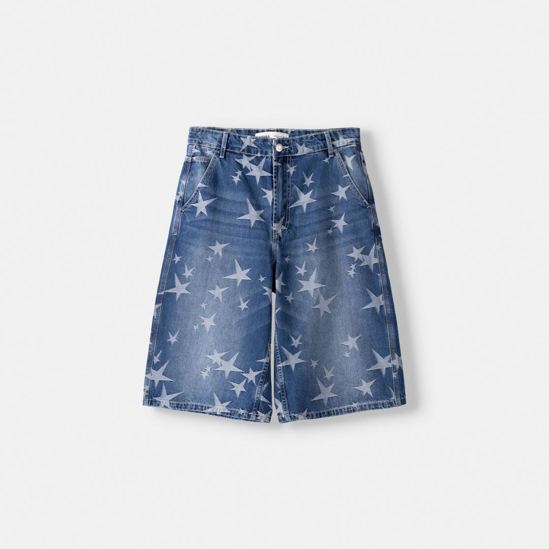 Moudda BERSHKA - Short jacquard étoiles - Tunisie 1