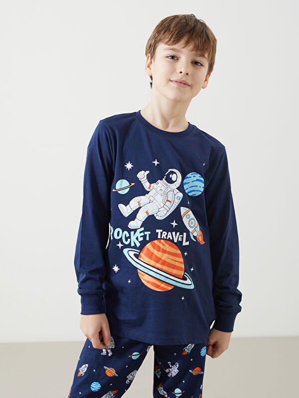 Moudda LC Waikiki - Pyjama en jersey à manches longues pour Garçons - Tunisie 8