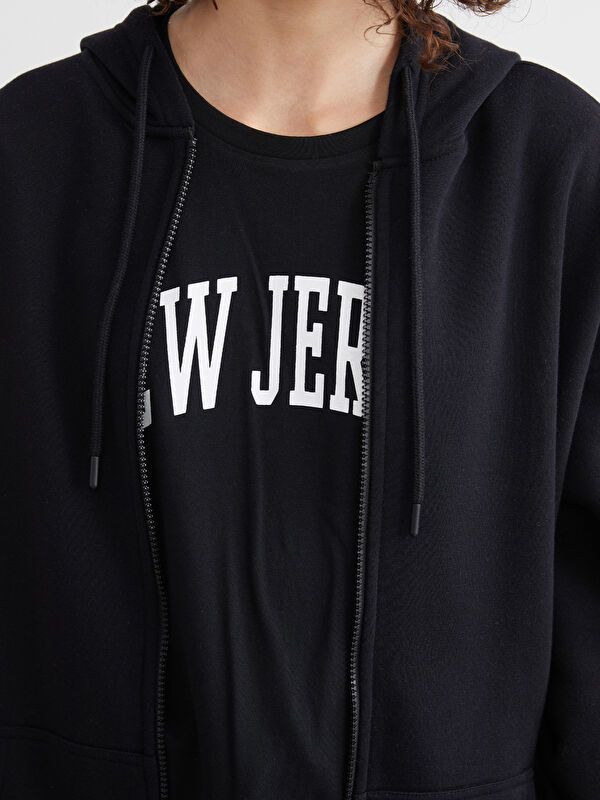 Moudda LC Waikiki - Cardigan en jersey Femme Noir - Tunisie 3