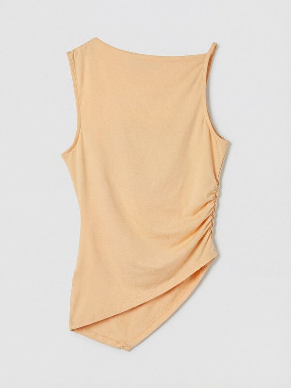 Moudda LC Waikiki - Sans manches en jersey pour Femme couleur Orange clair - Tunisie 2