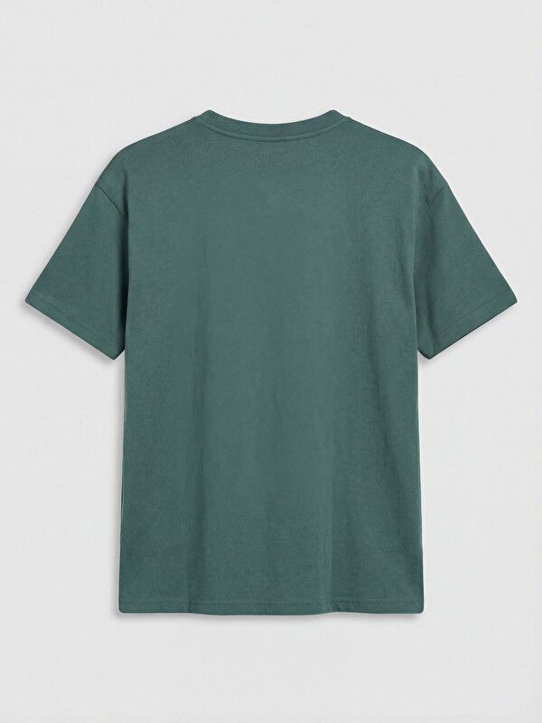 Moudda LC Waikiki - T-shirt manches courtes en jersey pour Garçon couleur Vert terne - Tunisie 2